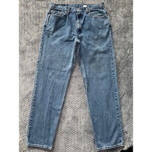 Vintage Levis‎ Men's 550 Jeans Relaxed Fit Tapered Light Wash 90s Size38